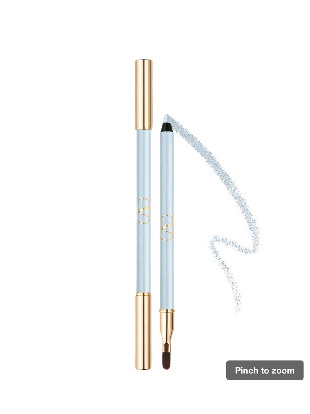 Valentino Colorgraph Waterproof Gel Eyeliner Pencil (shade baby blue)